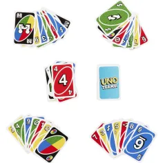 Gioco di carte UNO Teams - Mattel immagine 3