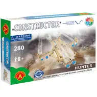Gioco di costruzione in metallo Hunter con 280 pezzi