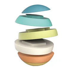 Gioco di costruzione torre con 6 palline 12cm immagine 4
