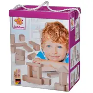 Gioco di costruzioni in legno, 50 pezzi - Eichhorn