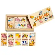 Gioco di domino con animali