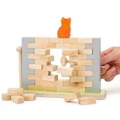 Gioco di equilibrio del gatto sul muro - Woodyland immagine 3