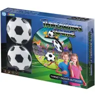 Gioco di lancio con pallone da calcio appiccicoso