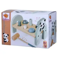 Gioco di martellamento con panda in legno - Eichhorn
