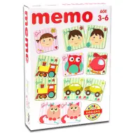 Gioco di memoria per ragazzi e ragazze