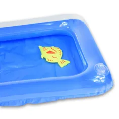 Gioco di pesca con piscina gonfiabile e canna da pesca telescopica immagine 4