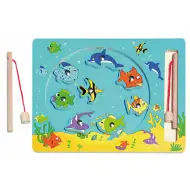 Gioco di pesca in legno