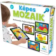 Gioco di sviluppo con inserimento di mosaici di immagini