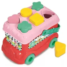Gioco educativo autobus con selezionatore di forme Minnie Mouse - Clementoni immagine 2