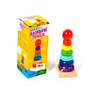 Gioco impilabile torre arcobaleno