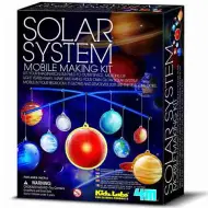 Gioco scientifico per creare un sistema solare mobile fosforescente