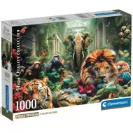 Giungla mistica puzzle da 1000 pezzi HQC con poster - Clementoni