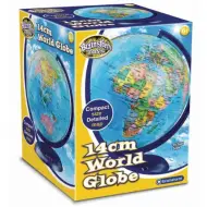 Globo terrestre da 14 cm