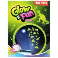 Glown Fun adesivo decorativo con dinosauri