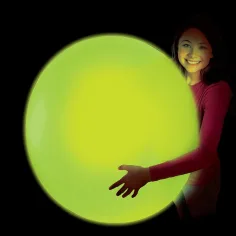 Glowzilla Wubble palla di bolle luminosa colore verde neon 75cm immagine 2