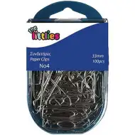 Graffette in contenitore di plastica 33mm 100 pezzi