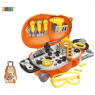 Grande set di bricolage in valigia con ruote, 30 pezzi