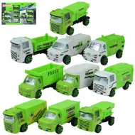 Greening Car: Set di 10 camion per la raccolta dei rifiuti