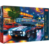 Guida notturna sotto la pioggia puzzle premium plus da 1000 pezzi - Trefl