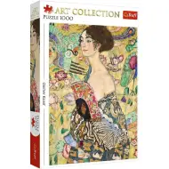 Gustav Klimt: La signora con ventaglio puzzle da 1000 pezzi - Trefl