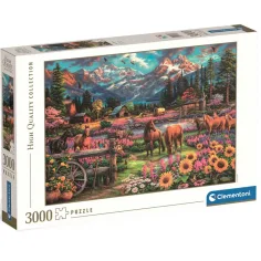 HQC Cavaliere in pieno galoppo - puzzle da 3000 pezzi - Clementoni