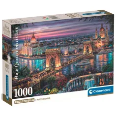 HQC Le luci del Danubio puzzle da 1000 pezzi - Clementoni