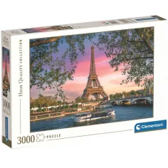 HQC Torre Eiffel, Parigi - puzzle da 3000 pezzi - Clementoni