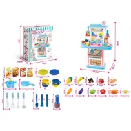 Happy Kitchen cucina giocattolo con accessori 72x22x47,5 cm