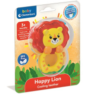 Happy Lion anello da dentizione rinfrescante a forma di leone - Clementoni Baby