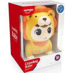 Happy World: Bambino che gattona in costume da leone 13x17cm immagine 3