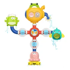 Happy World: Giocattolo da bagno con divertenti animali marini immagine 2