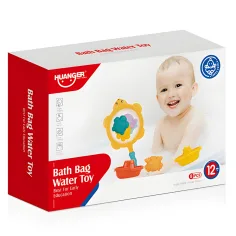 Happy World: Gioco da bagno con rete da pesca e animali marini immagine 3