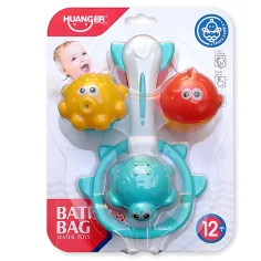Happy World: Gioco di pesca con animali marini da bagno immagine 3