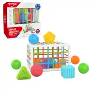 Happy World: Gioco educativo con 12 forme da abbinare