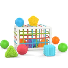 Happy World: Gioco educativo con 12 forme da abbinare immagine 2