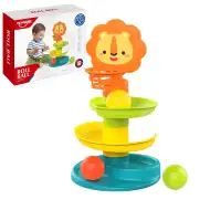Happy World: Pista di biglie con leoni felici 30cm