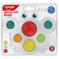 Happy World: Pop it! Giocattolo per lo sviluppo delle abilità del bambino calmante a forma di granchio.