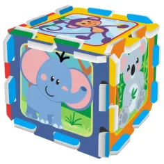 Happy Zoo - Puzzle in spugna dello zoo felice immagine 2