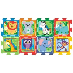 Happy Zoo - Puzzle in spugna dello zoo felice immagine 3