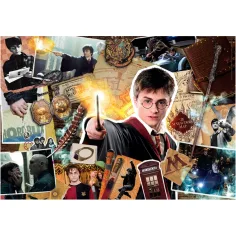 Harry Potter - I Doni del Mondo Magico puzzle compatto da 1500 pezzi - Clementoni immagine 2