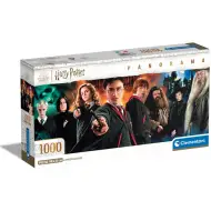Harry Potter - I guerrieri del mondo magico puzzle panoramico da 1000 pezzi con poster - Clementoni