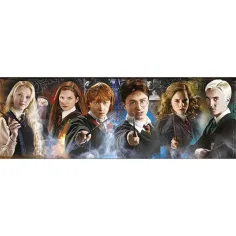 Harry Potter: Puzzle panoramico da 1000 pezzi degli studenti di Hogwarts - Clementoni immagine 2