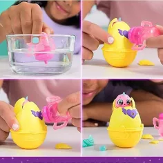 Hatchimals Alive!: Set di Cestino di Primavera Arcobaleno Neon - Spin Master immagine 2