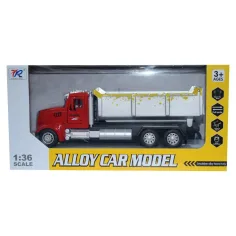 Heavy Duty Truck: Modello di camion ribaltabile in metallo a retrocarica con porte apribili 1/36 immagine 2