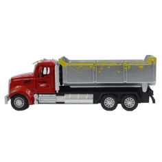 Heavy Duty Truck: Modello di camion ribaltabile in metallo a retrocarica con porte apribili 1/36 immagine 5