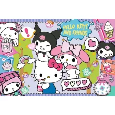 Hello Kitty e i suoi amici puzzle da 300 pezzi - Trefl immagine 2