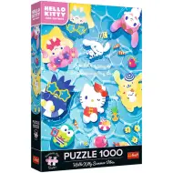 Hello Kitty e i suoi amici puzzle premium plus da 1000 pezzi - Trefl