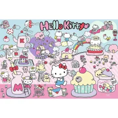 Hello Kitty mondo - Puzzle da 300 pezzi - Trefl immagine 2