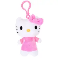 Hello Kitty peluche clip borsa, 12 cm - viola