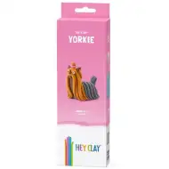 Hey Clay: Set di pasta modellabile per cucciolo di Yorkie morbido e soffice